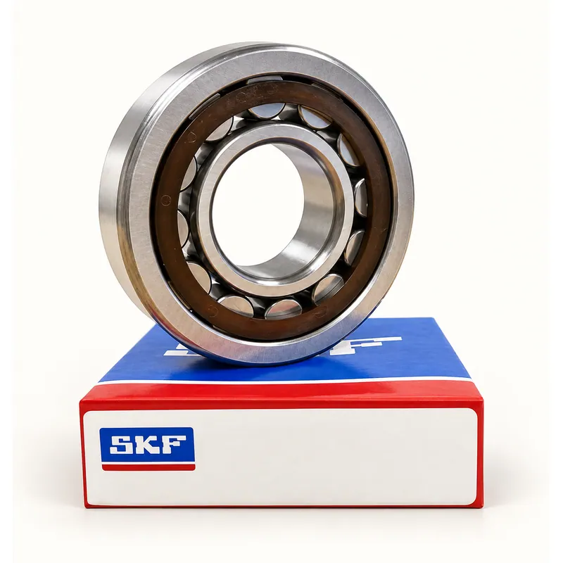 Rodamiento de rodillos cilíndricos de acero con jaula · SKF NJ 130X240 TN/VA820