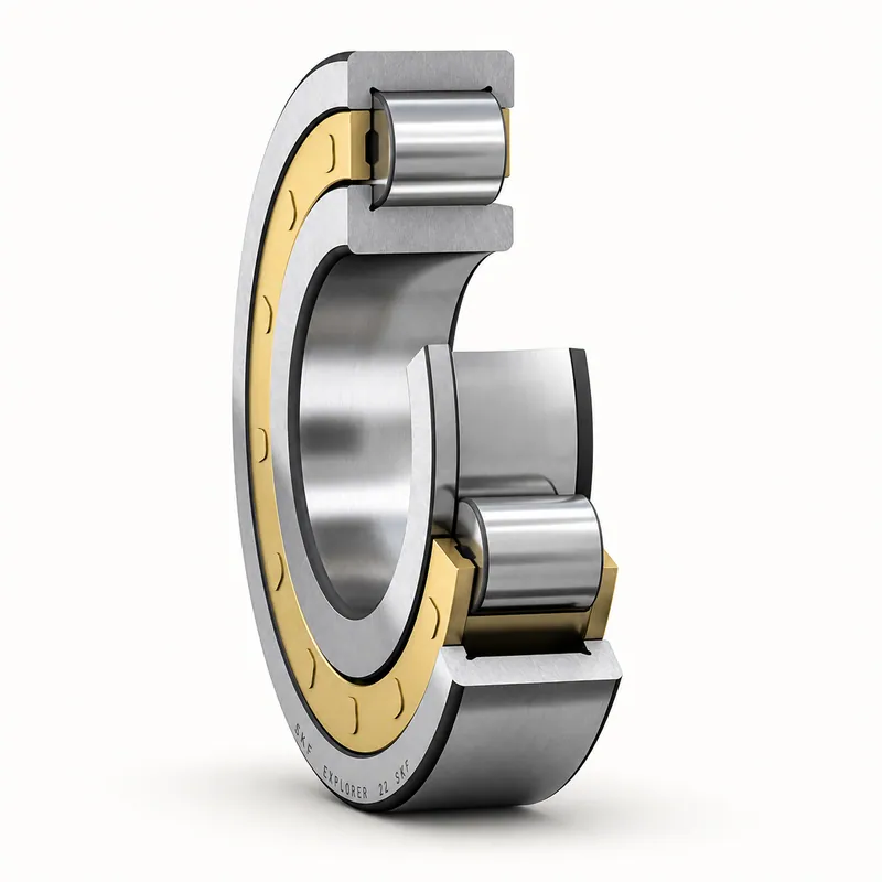 Rodamiento de rodillos cilíndricos, jaula de bronce y aro macizo · SKF NJ 320 ECM/C4VA301