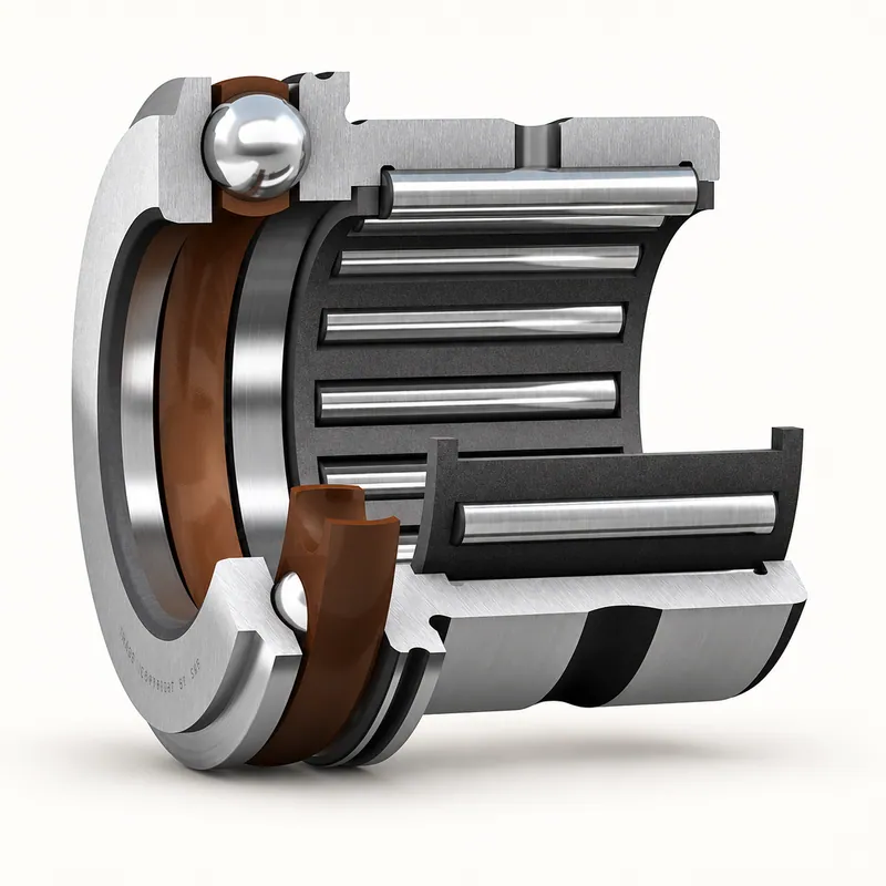 Rodamiento de agujas con anillo exterior y jaula axial · SKF NKX 40 Z
