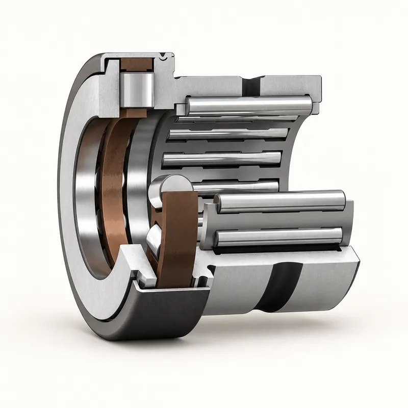 Rodamiento de agujas con anillo interior y tapa lateral · SKF NKXR 35 Z