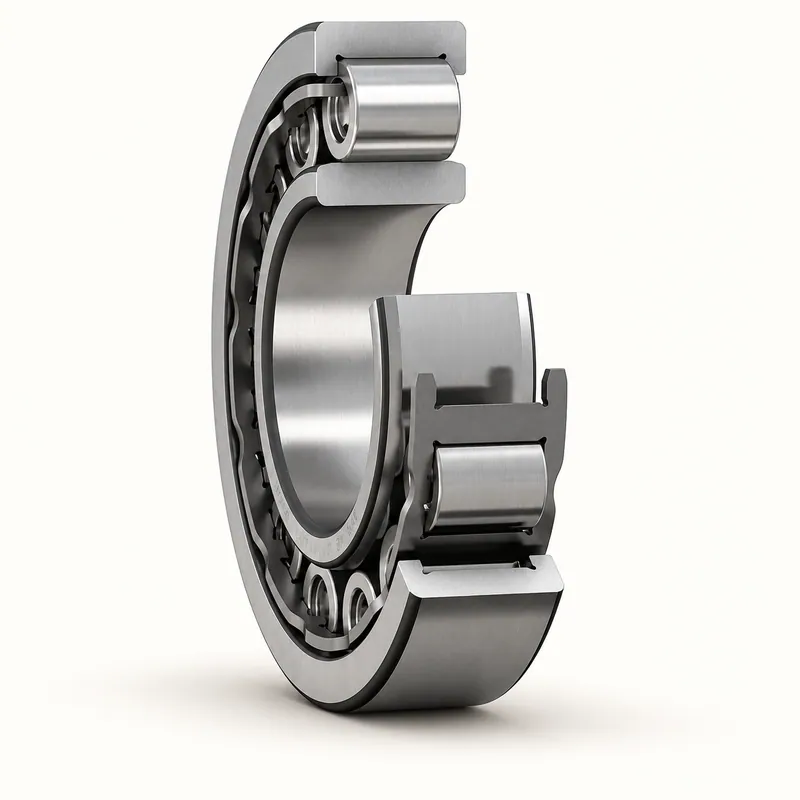 Rodamiento de rodillos cilíndricos, anillo interior y exterior de acero · SKF NU 1005