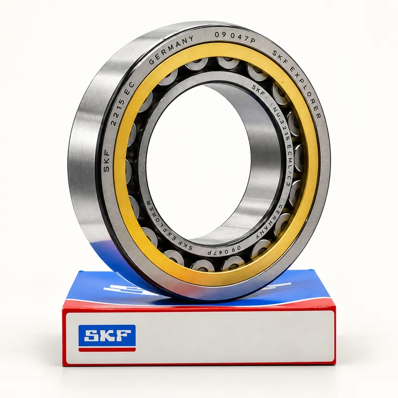 Rodamiento de rodillos cilíndricos grande de acero con jaula · SKF NU 1072 MA/C3