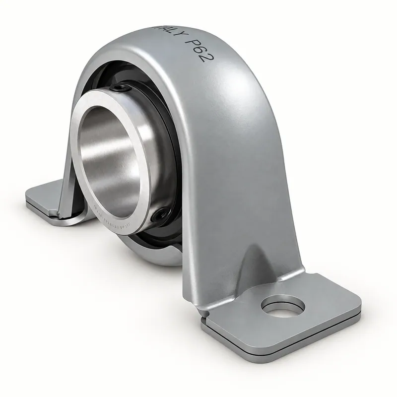 Unidad de rodamiento Y de pie con soporte de chapa estampada · SKF P 62