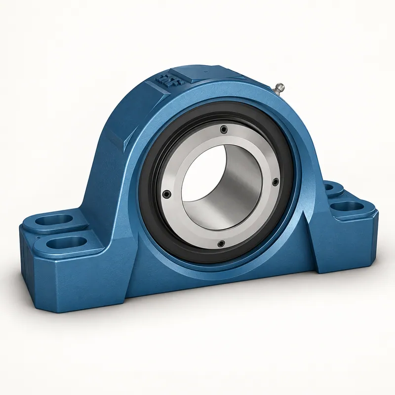 Soporte de pie con rodamiento inserto, carcasa de fundición gris y rodamiento · SKF P4BE 415-SRB-SRE