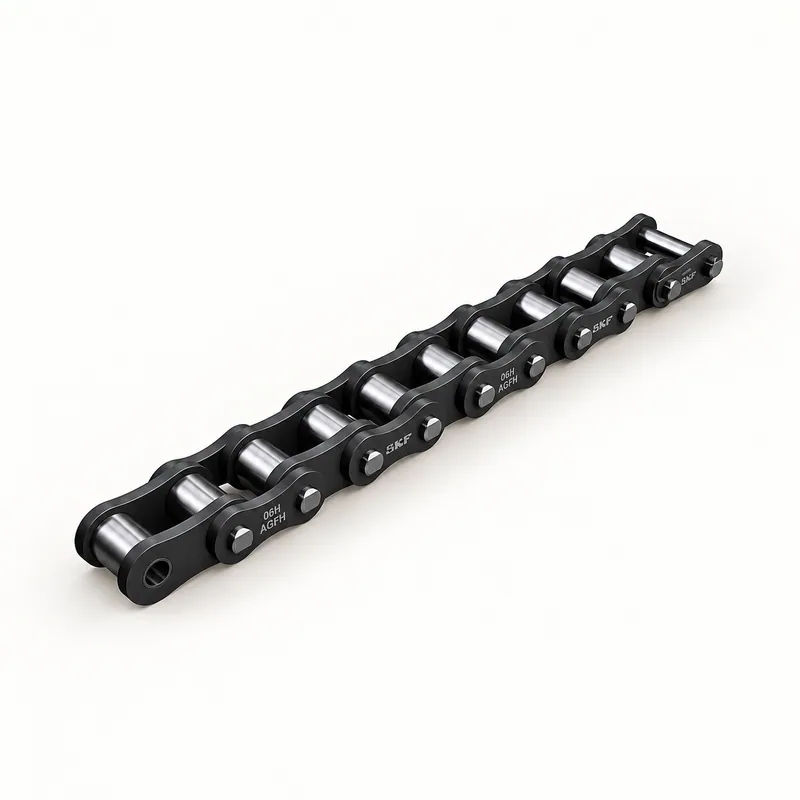Cadena de rodillos de acero, paso 100, eslabones y placas · SKF PHC 100-1X10FT-AG
