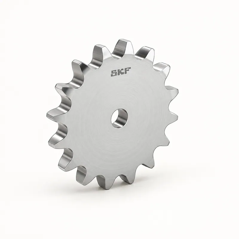 Piñón de acero con dientes rectos y agujero central para eje · SKF PHS 16B-2B22