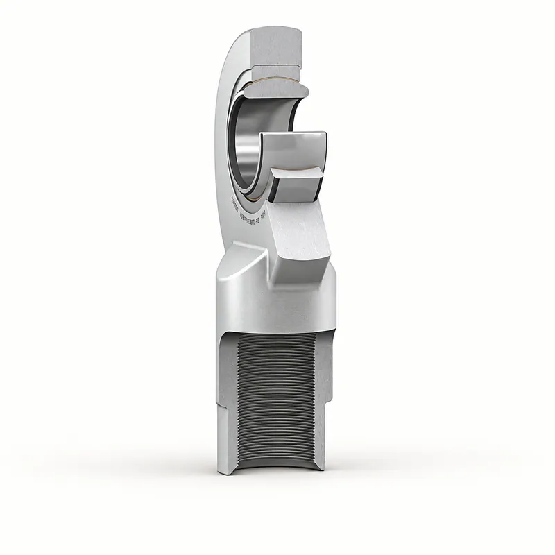Rótula articulada con vástago roscado y cabeza esférica de acero · SKF SIL 10 E