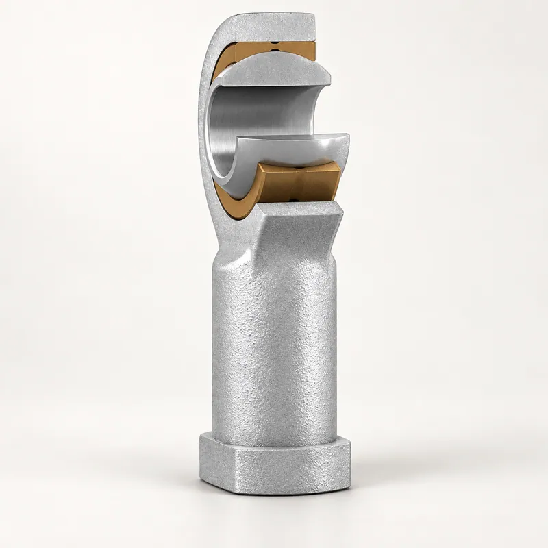 Rótula esférica con vástago roscado hembra y cuerpo metálico · SKF SIKAC 5 M