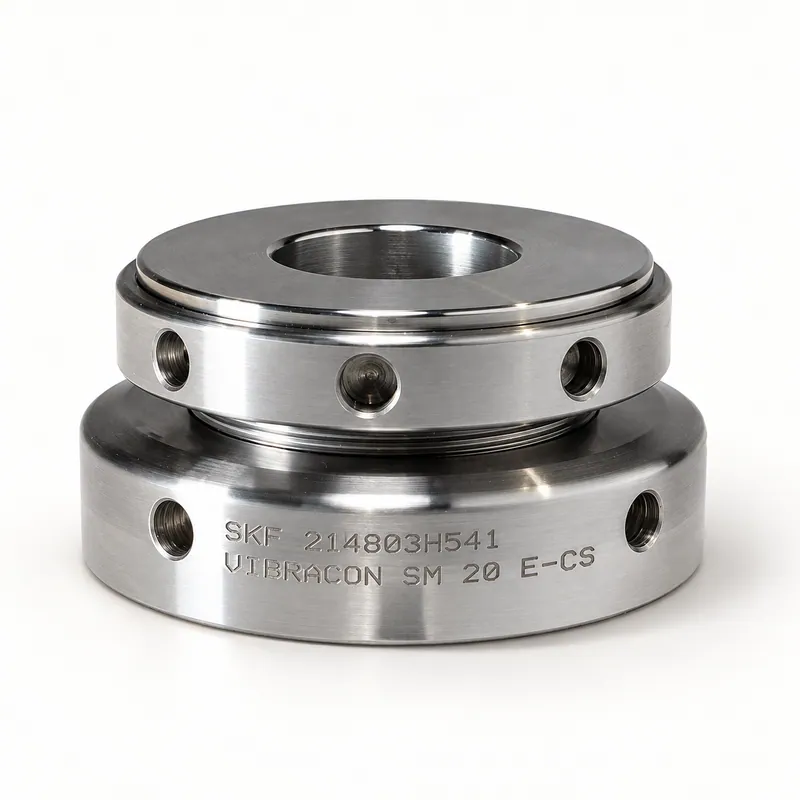 Calza ajustable Vibracon de acero al carbono para nivelar máquinas · SKF SM 20 -CSTR
