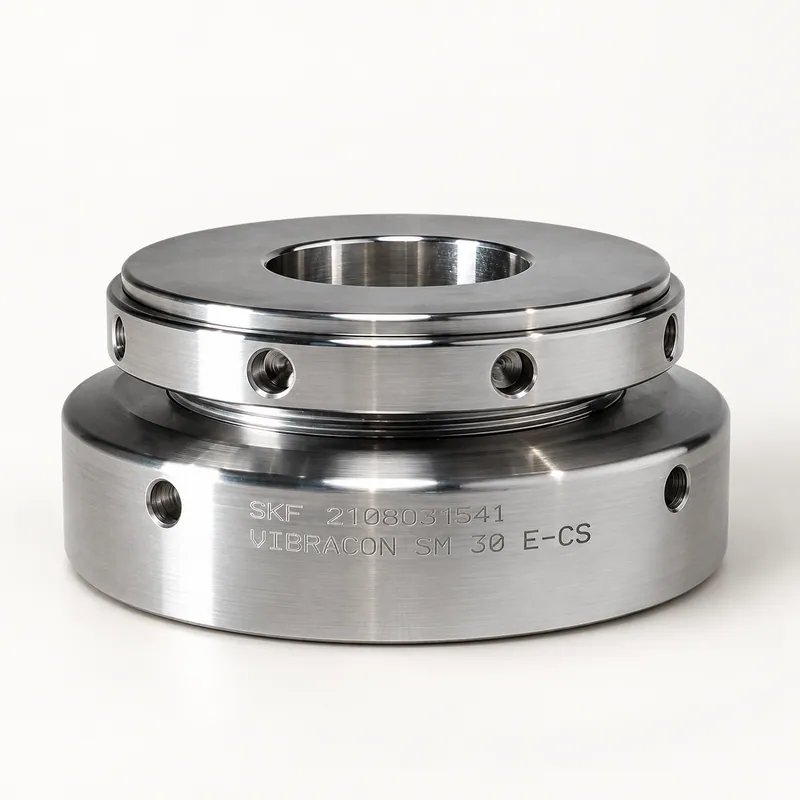 Calza ajustable Vibracon de acero al carbono para nivelar máquinas · SKF SM 30 -SS