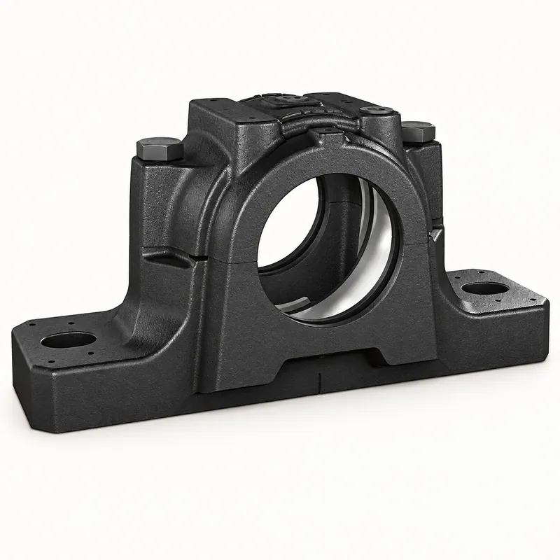 Soporte bipartido de fundición con tapa y base atornilladas · SKF SNH 517