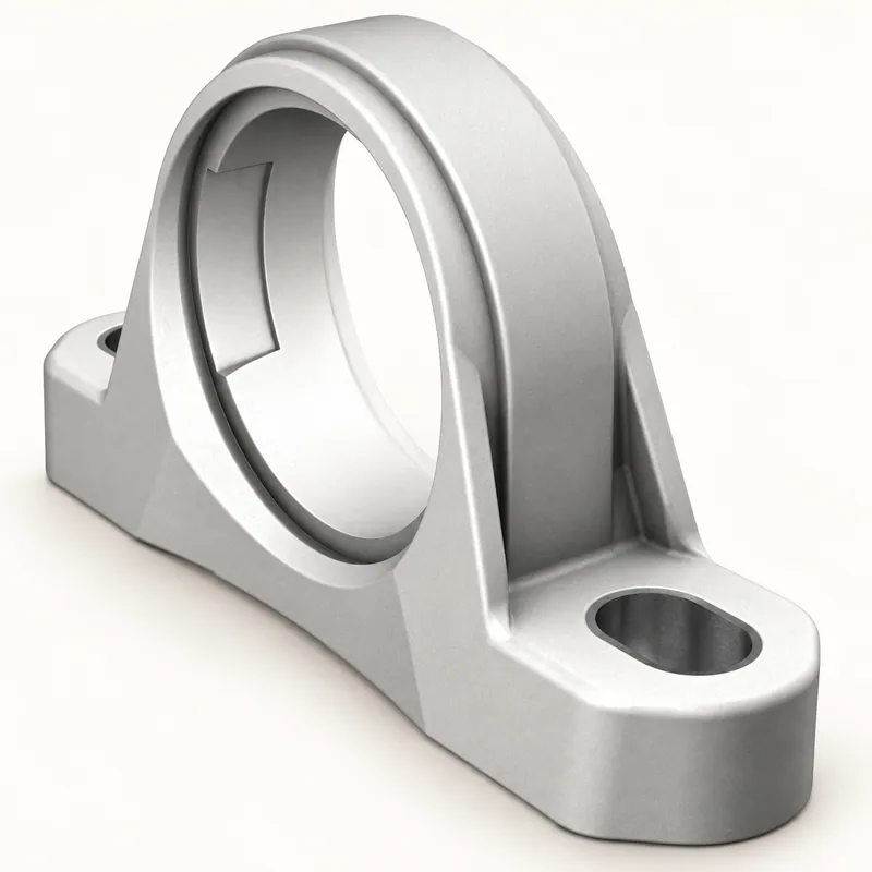 Soporte Y de acero inoxidable con rodamiento inserto y cuerpo cuadrado · SKF SYWK 505 Y