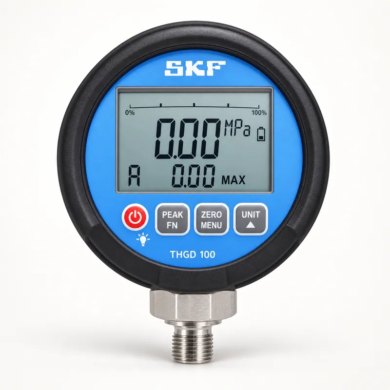 Manómetro digital para montaje hidráulico · SKF THGD 100