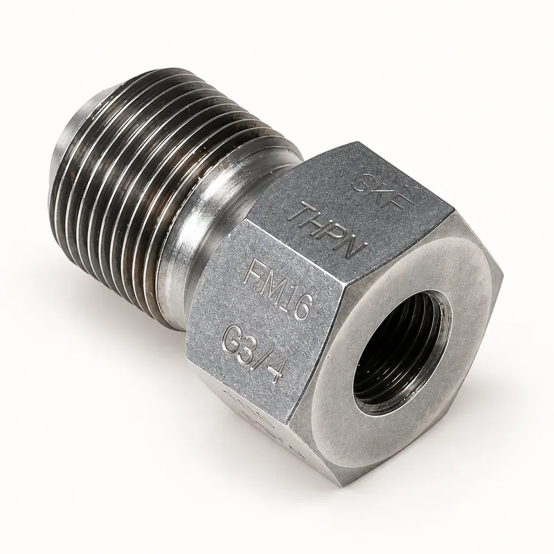 Niple de conexión hidráulica hembra-macho · SKF THPN FM16G3/4