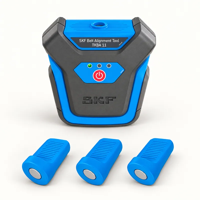 Alineador láser de poleas con unidad emisora y reflectora · SKF TKBA 11