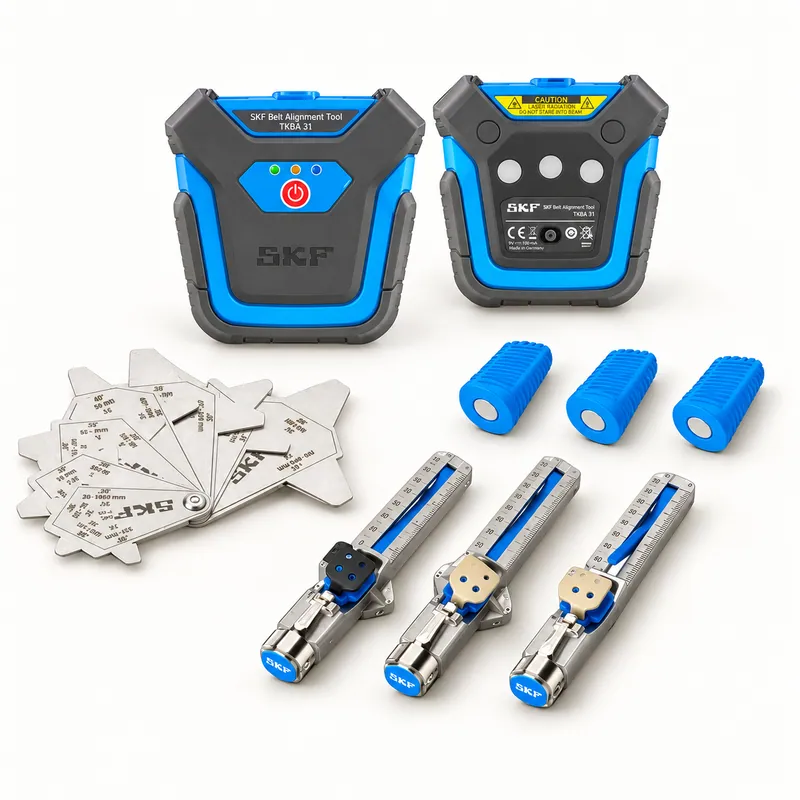 Kit de herramientas de montaje con estuche y accesorios metálicos · SKF TKBA 31
