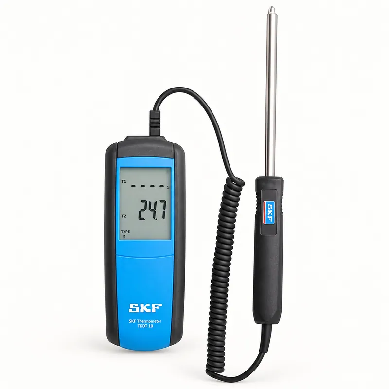 Termómetro de contacto con vástago metálico y pantalla digital · SKF TKDT 10