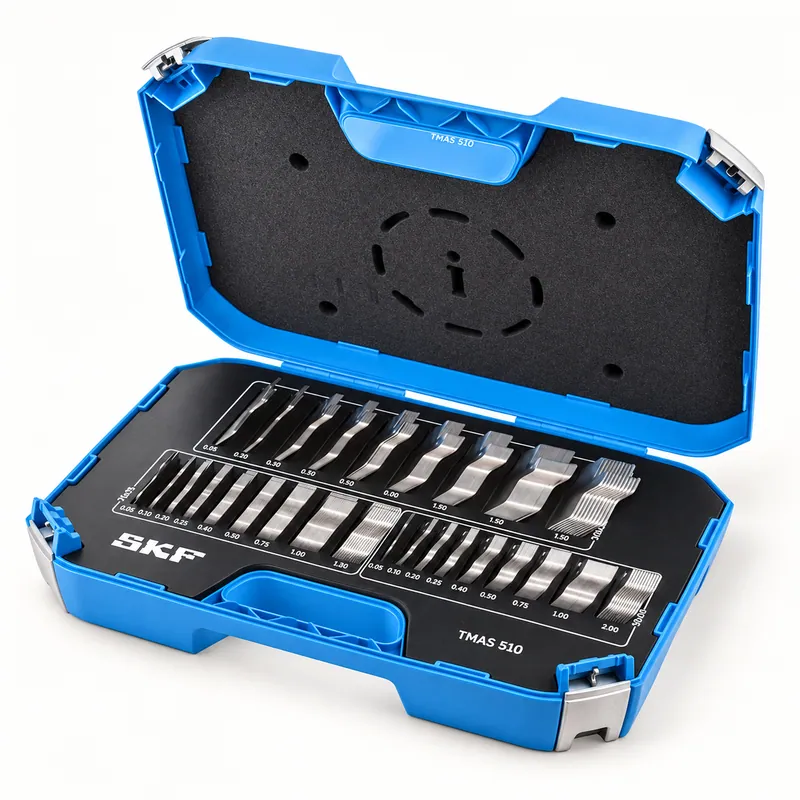 Juego de láminas de acero para montaje, con placa y tornillos · SKF TMAS 510