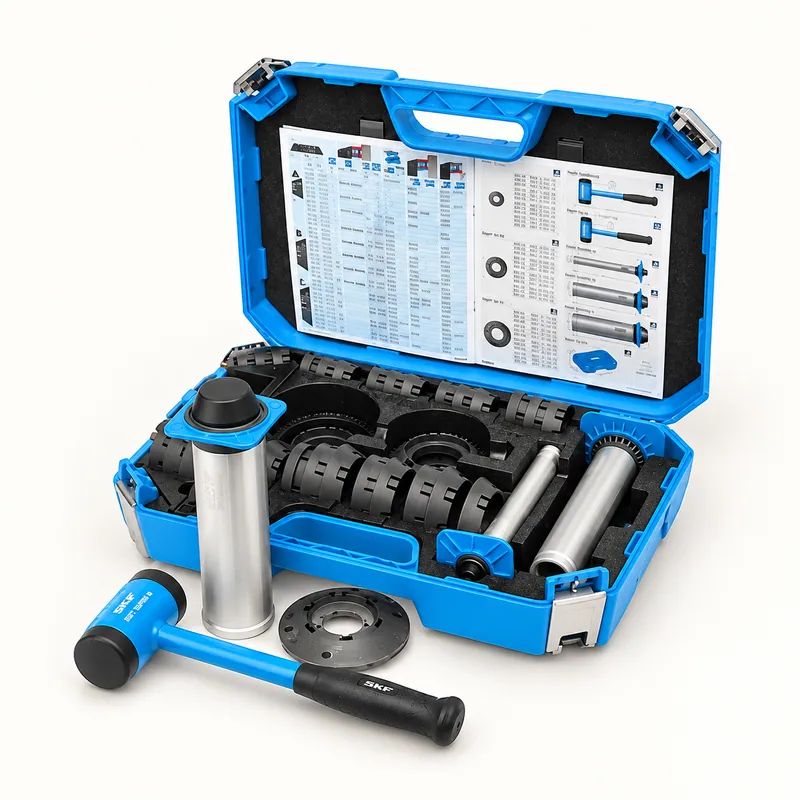 Juego de herramientas de montaje de rodamientos con adaptadores · SKF TMFT 36 B20-52