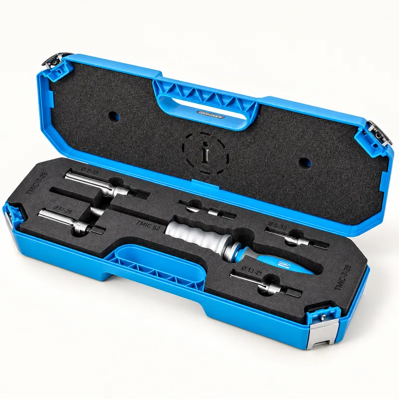 Kit de extractores internos con mangos intercambiables, en valija · SKF TMIC 7-28