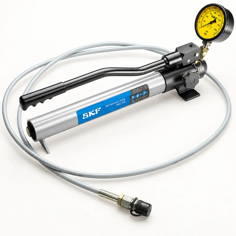 Bomba hidráulica manual con depósito de aceite grande · SKF TMJL 100