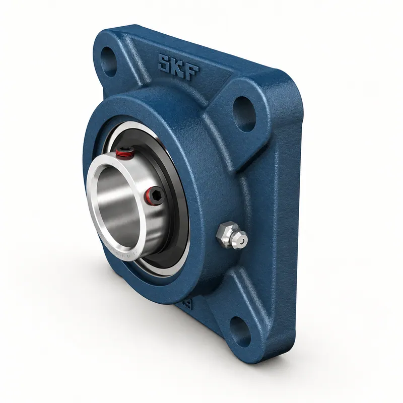 Unidad de rodamiento con soporte de brida cuadrada y rodamiento inserto · SKF UCF 212