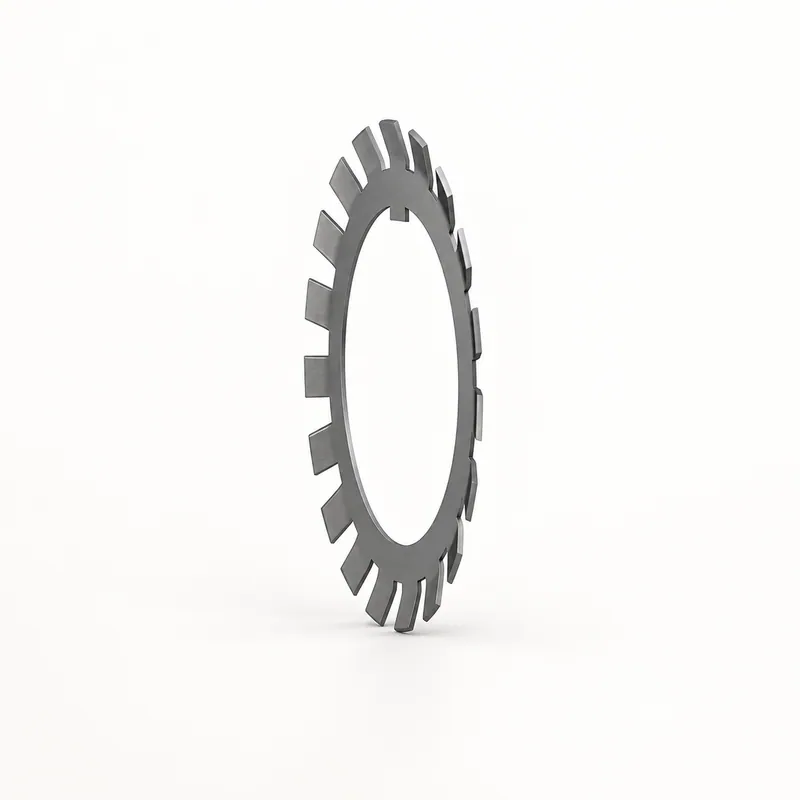 Arandela de seguridad dentada para tuerca de bloqueo, de acero, forma circular · SKF W 19