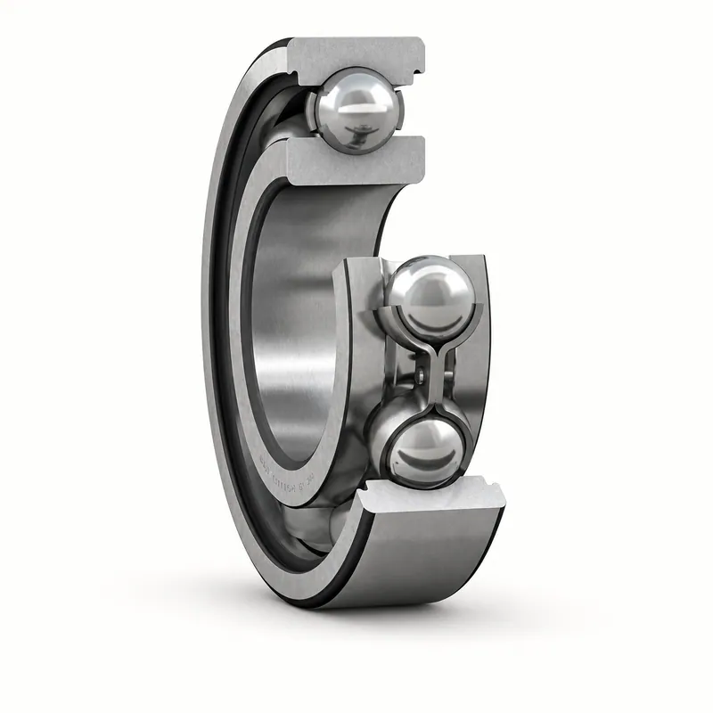 Rodamiento rígido de bolas de acero inoxidable, anillo y bolas · SKF W 6006