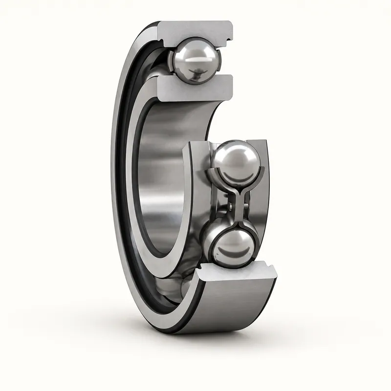 Rodamiento rígido de bolas de acero inoxidable con sellos · SKF W 608