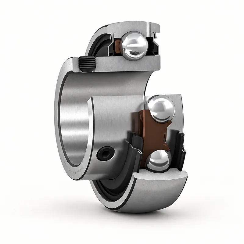 Inserto de rodamiento Y con anillo exterior esférico y agujeros roscados · SKF YAT 205