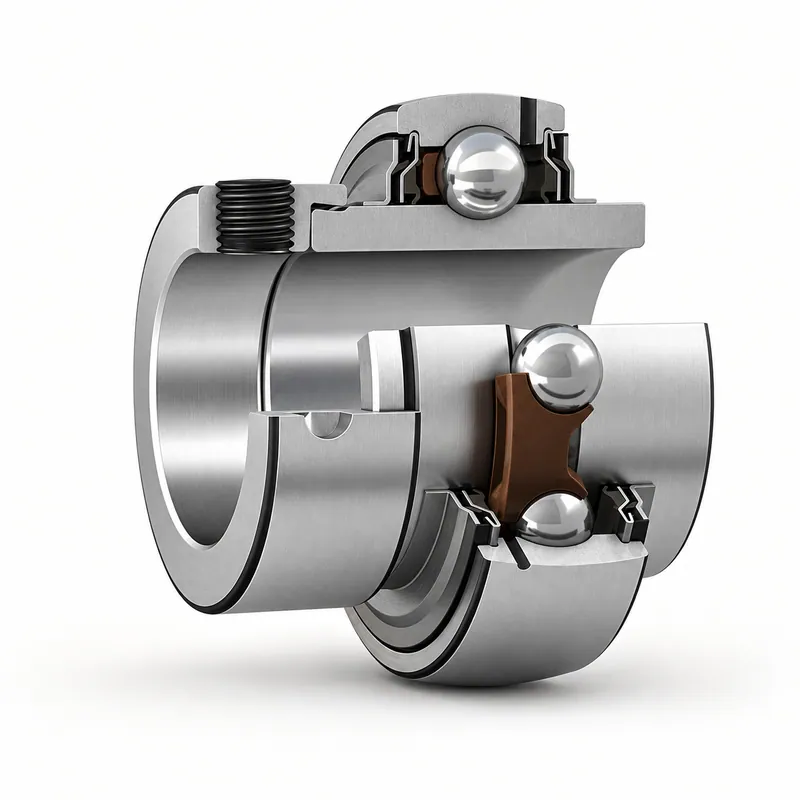 Rodamiento inserto con anillo interior extendido y collar de fijación excéntrico · SKF YEL 206-2RF/VL065